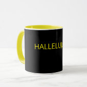HALLELUJAH TASSE (Vorderseite Links)