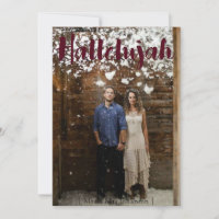 Hallelujah Weihnachtskarte