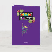 HalleluYAH Christmas Dancer Karte (Rückseite)