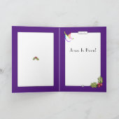 HalleluYAH Christmas Dancer Karte (Innenseite)