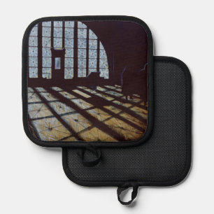 Hallen der Freiheit Ellis Island Topflappen