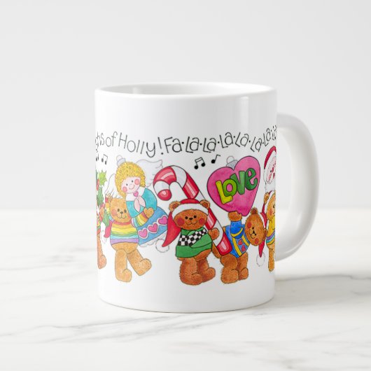 Hallen Jumbo-Tasse (Vorderseite Rechts)