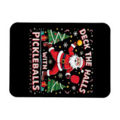 Hallen mit Pickleballs überprüfen Magnet (Horizontal)