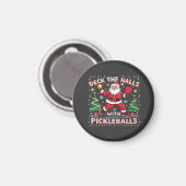 Hallen mit Pickleballs überprüfen Magnet (Vorderseite/Rückseite)