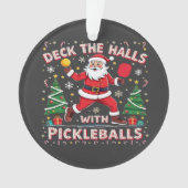 Hallen mit Pickleballs überprüfen Ornament (Vorderseite)