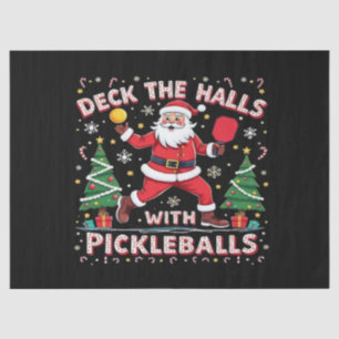 Hallen mit Pickleballs überprüfen Seidenpapier