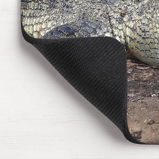 Hallen-Nebenfluss Croc Mousepad (Ecke)