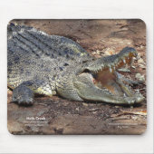 Hallen-Nebenfluss Croc Mousepad (Vorne)