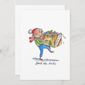 Hallen überprüfen einladung (Vorne/Hinten)