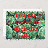 Hallen überprüfen einladung (Vorne/Hinten)