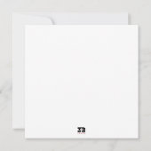 Hallen überprüfen karte (Rückseite)