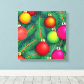 Hallen überprüfen leinwanddruck (Insitu (Holzboden))