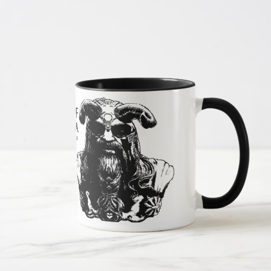 Hallen von Walhall-Tasse Tasse (Rechts)