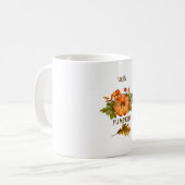 Hallenkürbis Kaffeetasse (Vorderseite Links)