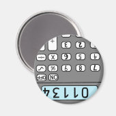 Hallenrechner Magnet (Vorderseite/Rückseite)