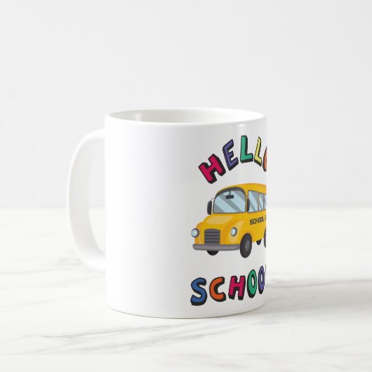 Hallenschule Kaffeetasse (Vorderseite Links)