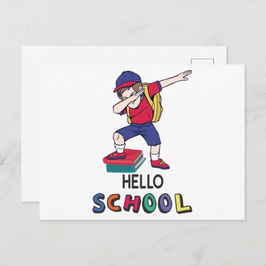 Hallenschule Postkarte (Vorne/Hinten)