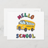 Hallenschule Postkarte (Vorne/Hinten)