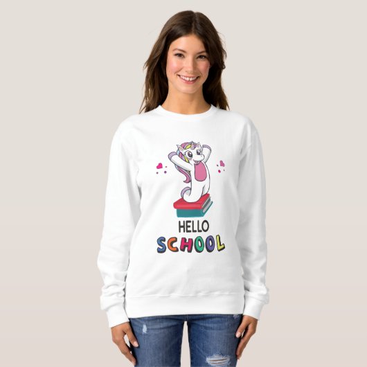 Hallenschule Sweatshirt (Vorne ganz)