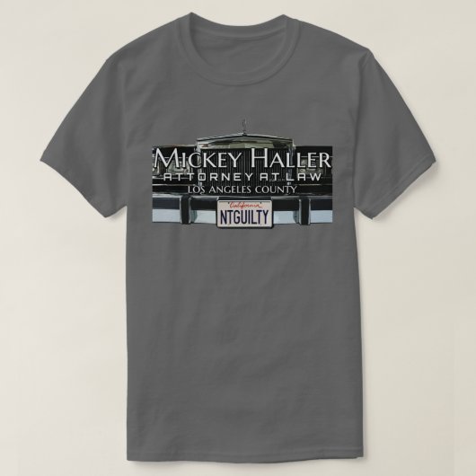 Haller the Lincoln Lawyer T-Shirt (Design vorne)
