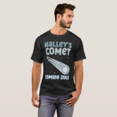 Halleys Comet Coming 2061 - Comet Astronomical T-Shirt (Vorne ganz)