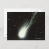 Halleys Comet Postkarte (Vorne/Hinten)