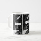 Halleys Comic Kaffeetasse (Vorderseite Links)