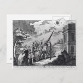 Halleys Komet 1759 von Cassini III Postkarte (Vorne/Hinten)