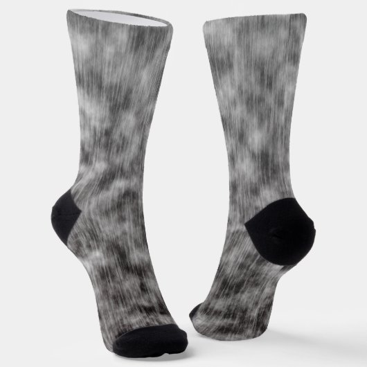 Hallgrau Socken (Gewinkelt)