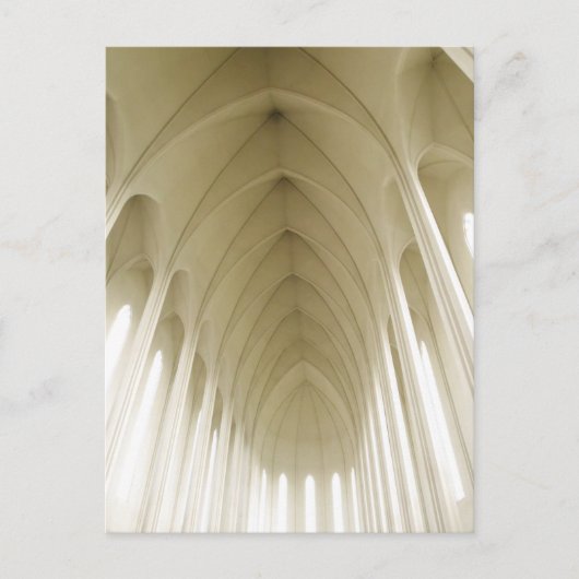 Hallgrimskirkja Island Postkarte (Vorderseite)