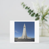 Hallgrímskirkja Postkarte (Stehend Vorderseite)