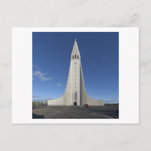 Hallgrímskirkja Postkarte (Vorderseite)