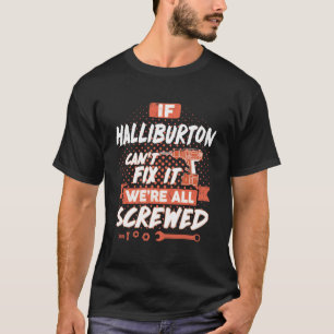 HALLIBURTON Name HALLIBURTON Familienname Wappen T-Shirt