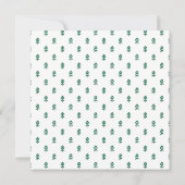 Hallicher Yuul! Gestaltung der Urlaubskarte (Rückseite)