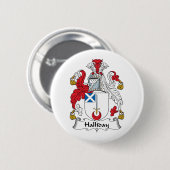 Halliday Familienwappen Button (Vorne & Hinten)