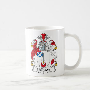 Halliday Familienwappen Kaffeetasse