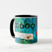 Hallie Engel Blau-Tasse Tasse (Vorderseite Links)
