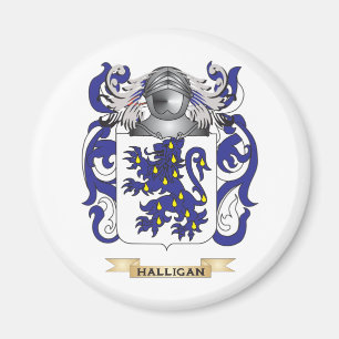Halligan Wappen (Familienwappen) Magnet