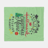 Hallmark Weihnachtsfilm Fleece Blanka (Vorderseite (Horizontal))