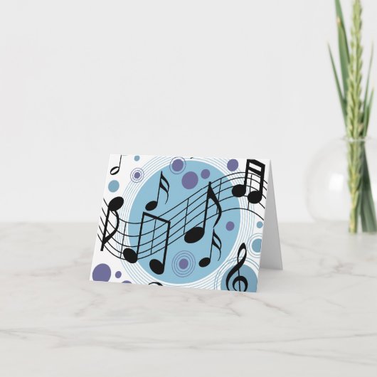 Hallmusik Karte (Vorderseite)