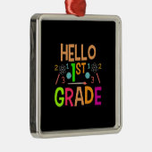 Hallo 1. Klasse Ornament Aus Metall (Rechts)