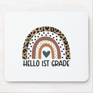 Hallo 1. Klasse Regenbogen-Lehrerteam Erste Klasse Mousepad