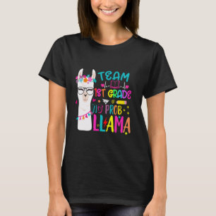 Hallo 1. Klasse Team 1. Klasse Erster Tag Kein Pro T-Shirt