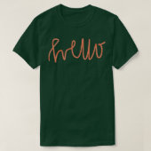 Hallo 1 T-Shirt (Design vorne)