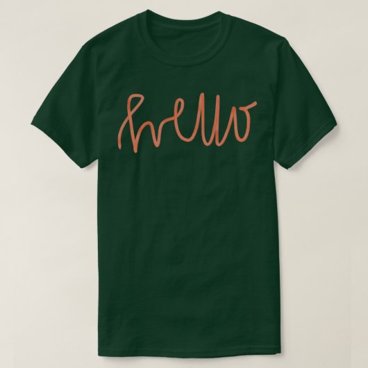 Hallo 1 T-Shirt (Design vorne)