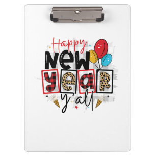 Hallo 2022 Alles Gute zum neuen Jahr Klemmbrett
