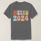 Hallo 2024 2 T-Shirt (Design vorne)