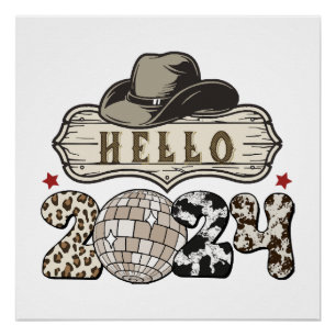 Hallo 2024 Western Poster