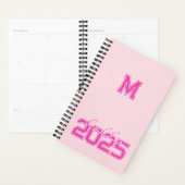Hallo 2025 Monogramed Pink Planer (Anzeige)