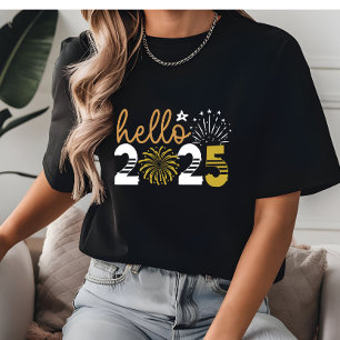 Hallo 2025 Neues Jahr T-Shirt